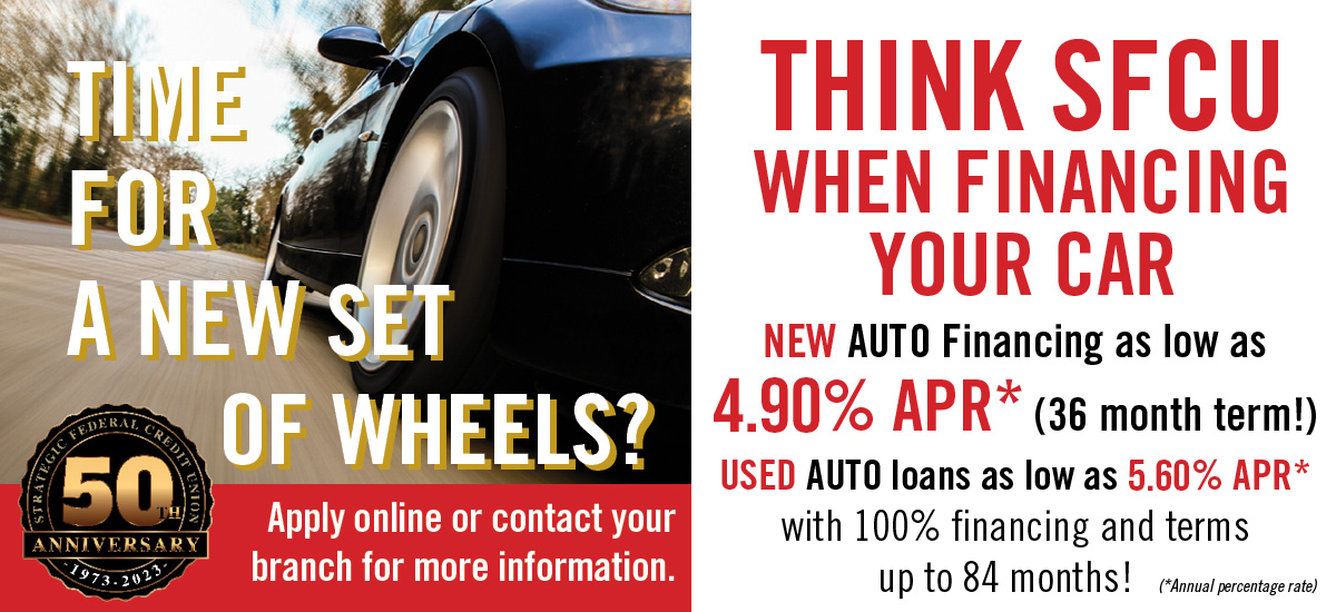 New auto financing as low as 4.7%