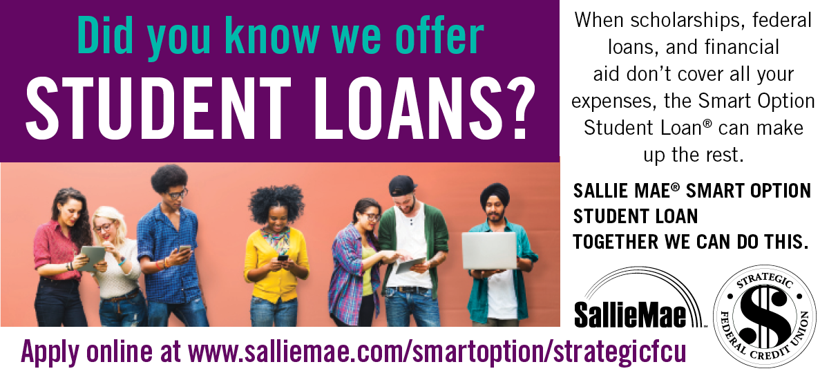 Did you know we offer Student Loans? Apply online